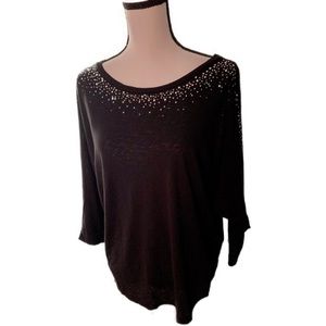 Anthro Velvet by Graham & Spencer Top size med
